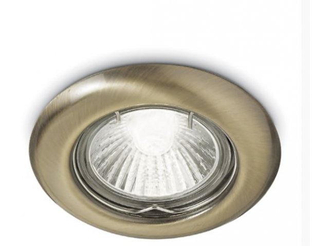 Ugradbena lampa Helky - bakrena