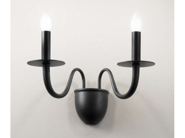 Zidna lampa Armstrong - crna
