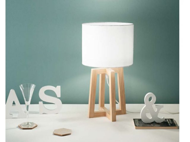stolna lampa wood