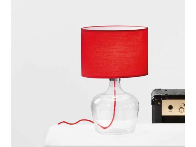 Stolna lampa Hendrix - crvena