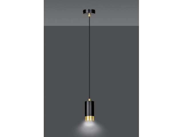 Visilica Fumiko 1 crna/zlatna