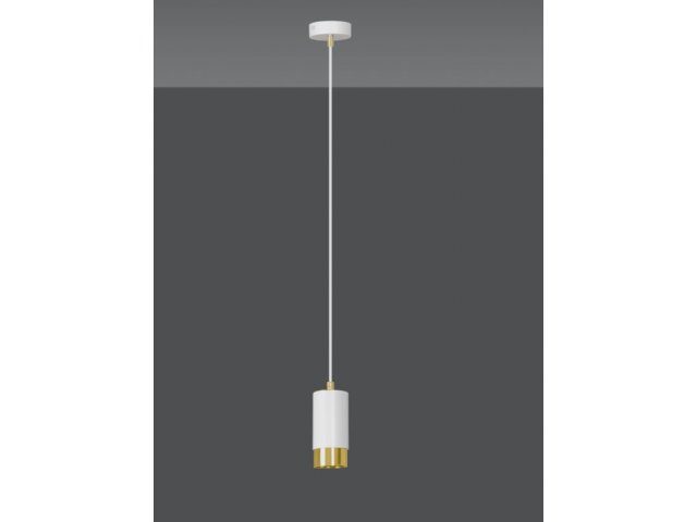 Visilica Fumiko 1 bijela/zlatna