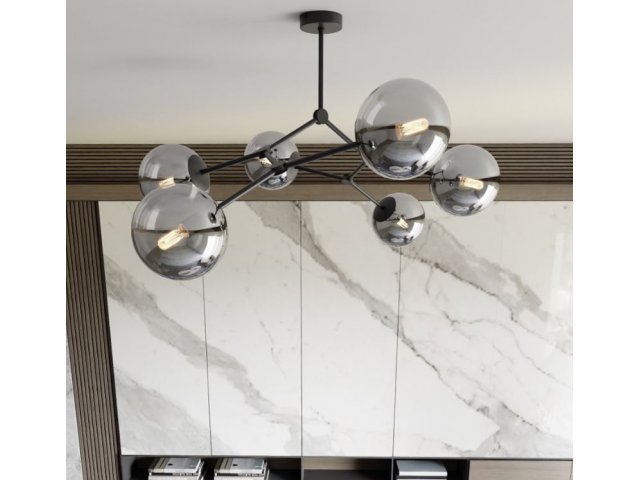 Luster Space 6 crni / sivi