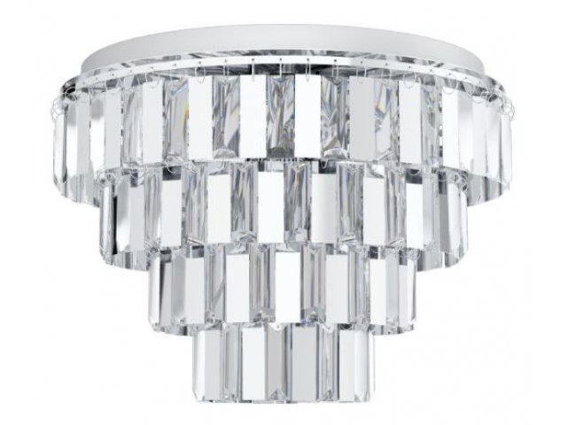 Stropna lampa Erseka - krom