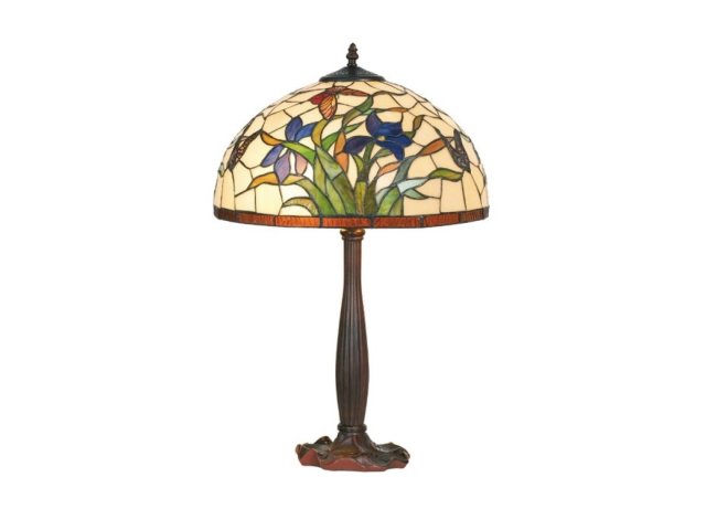 Tiffany lampa plavi cvijet