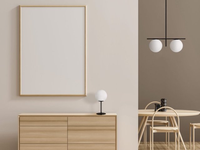 Luster kugle bijele CRNI