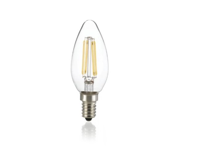 Žarulja LED E14 4W Oliva Transparent 3000K dimabilna
