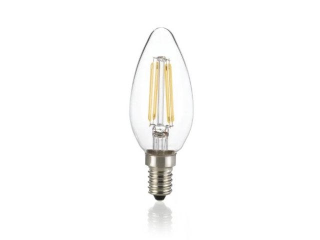 Žarulja E14 4W 4000K filament