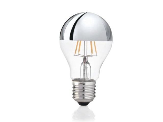 Žarulja LED E27 8W 3000K krom