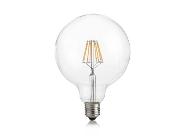 Žarulja E27 d.125 8W 2700K cri90 prozirna