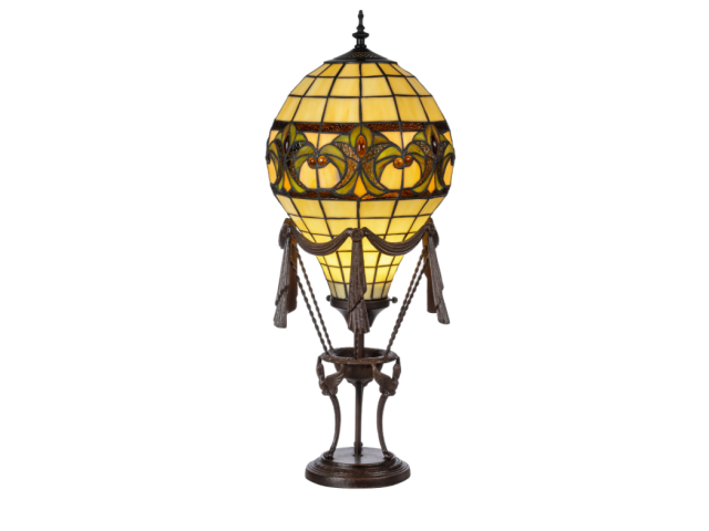 Tiffany stolna lampa Put oko svijeta
