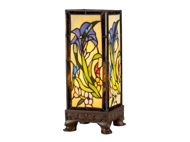 Tiffany stolna lampa Iris